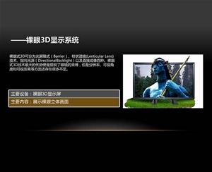裸眼3D顯示系統